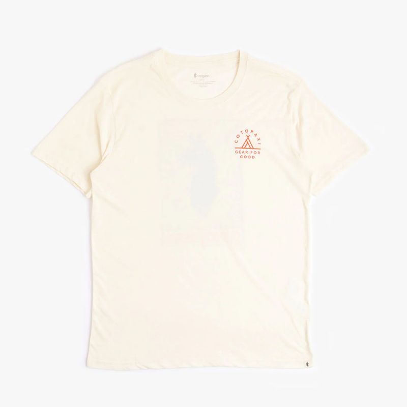 Cotopaxi Llama Map Organic T-Shirt - T-shirt homme | Hardloop