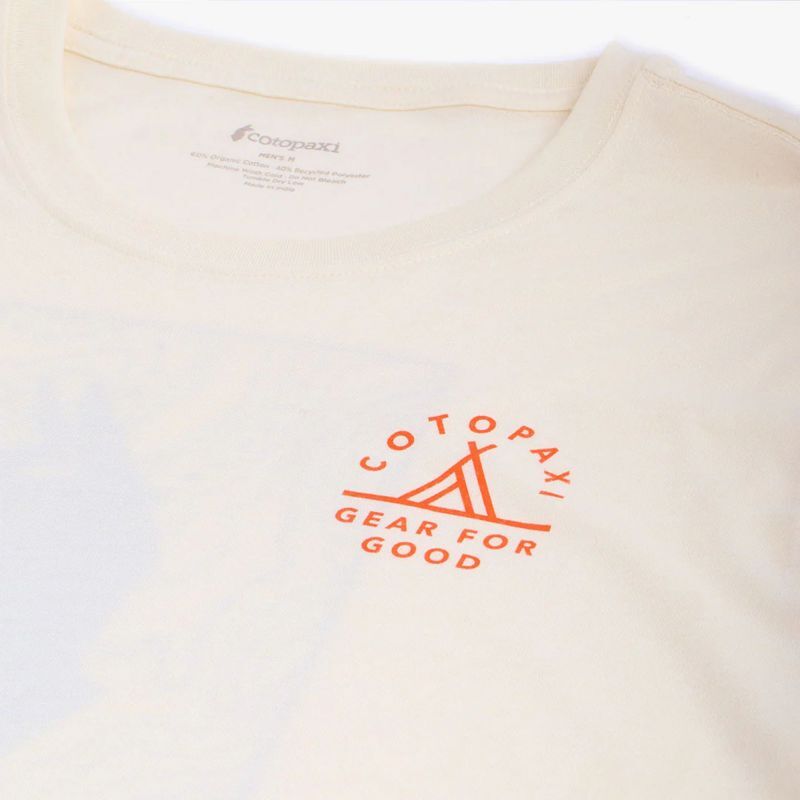 Cotopaxi Llama Map Organic T-Shirt - T-shirt homme | Hardloop