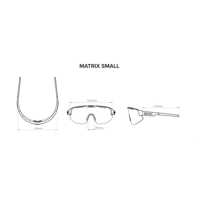 Bliz Matrix Small - Sluneční brýle | Hardloop