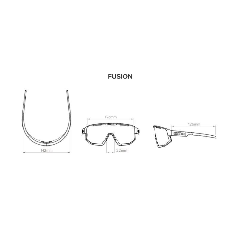 Bliz Fusion Pastel - Sonnenbrille