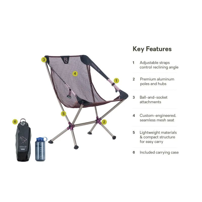 Nemo Moonlite Reclining Chair - Camp chair | Hardloop
