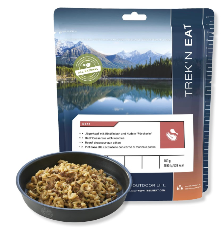Trek'N Eat - Beef Casserole with Noodles - Dehydrated Meals