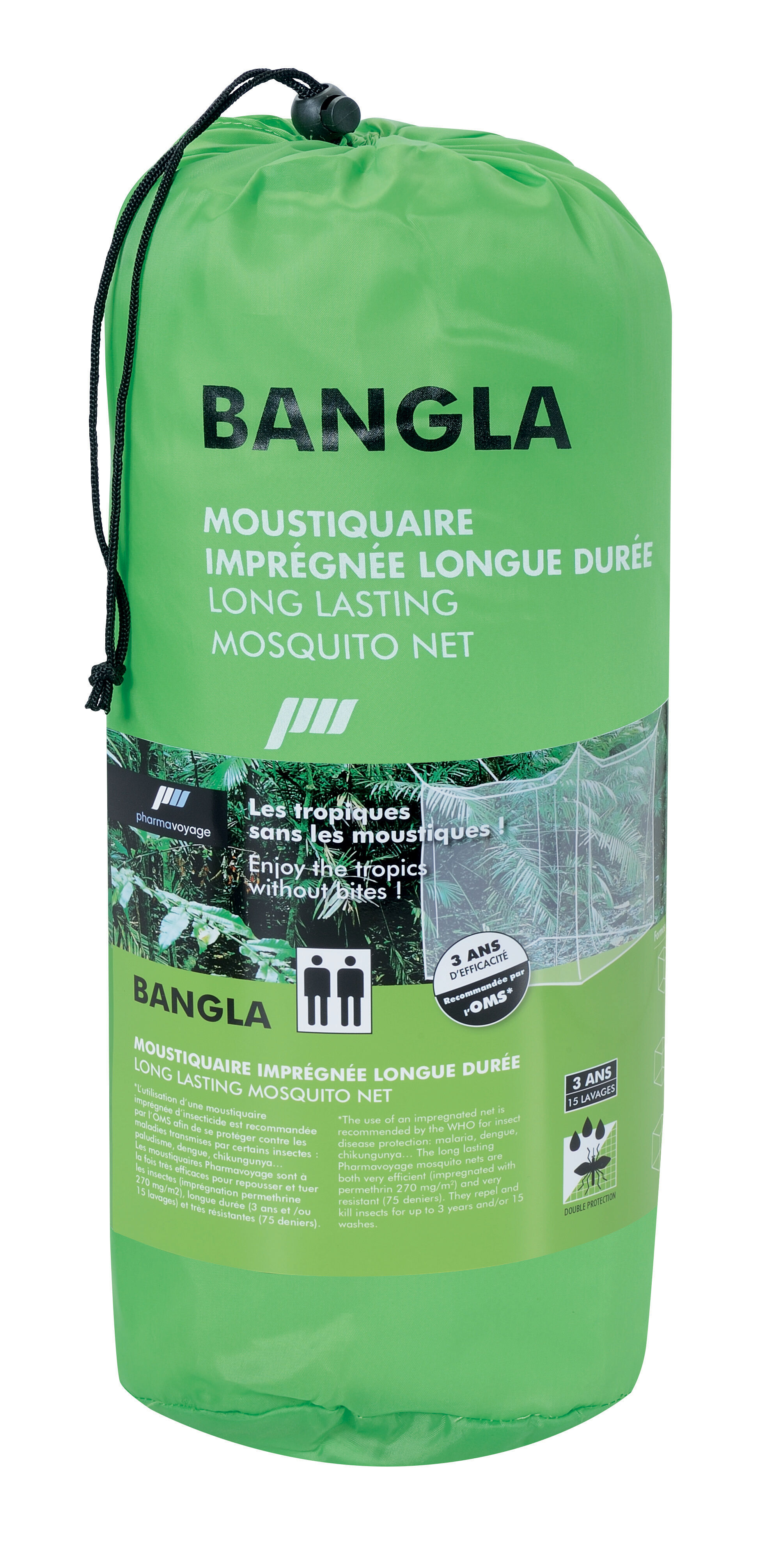 Pharmavoyage - Bangla - 2 people - Long Lasting Mosquito Net