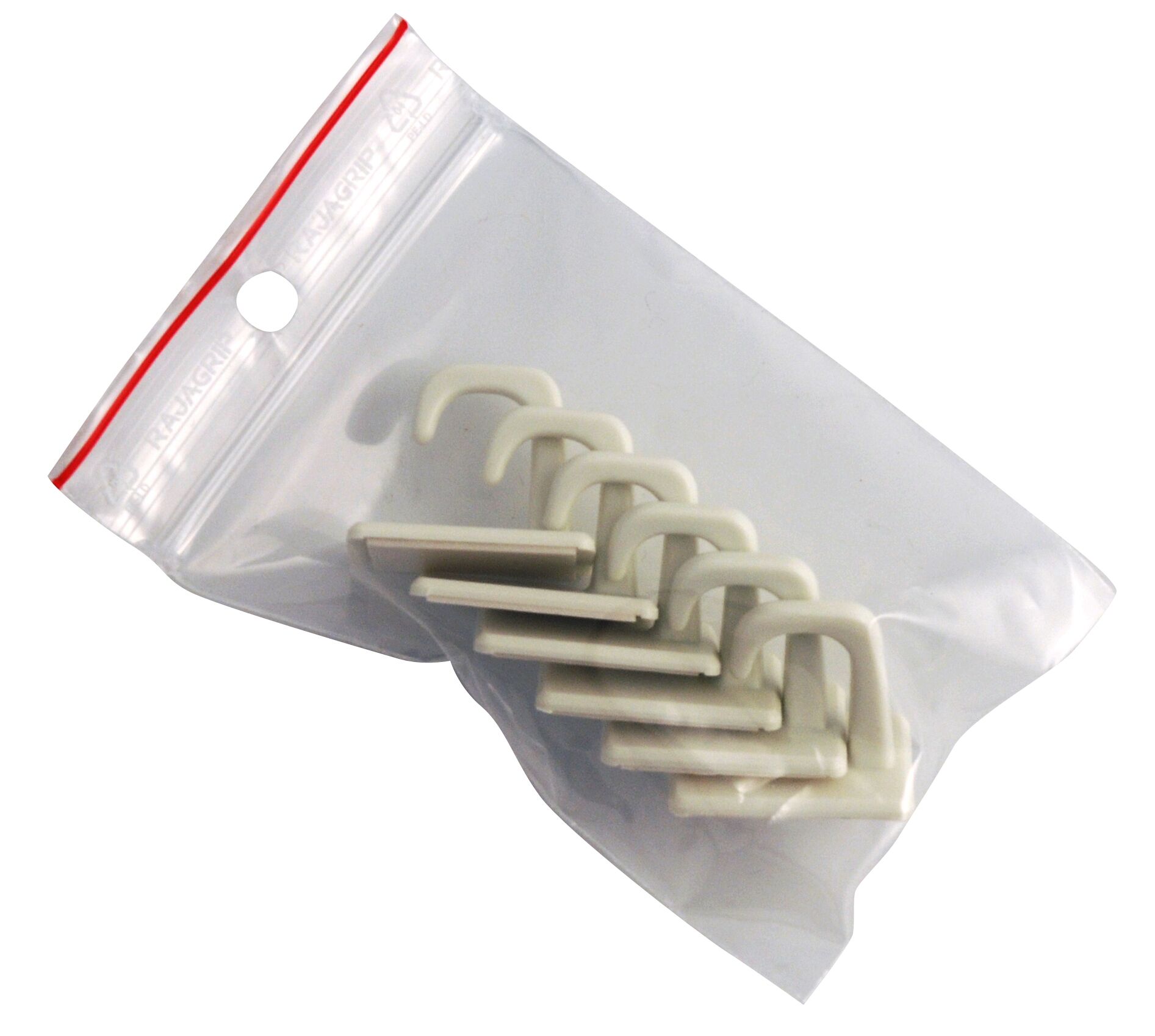 Pharmavoyage Set de 6 crochets adhésifs pour moustiquaire - Moskitiera | Hardloop