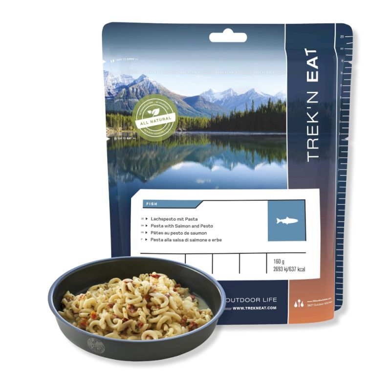 Trek'N Eat - Salmon Pesto with Pasta - Dehydrated Meals