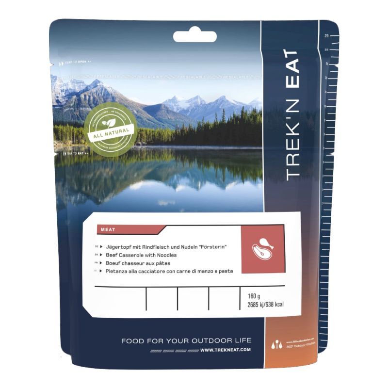 Trek'N Eat - Beef Casserole with Noodles - Dehydrated Meals