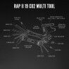 Lezyne Rap II 19 CO2 - Multi tool | Hardloop