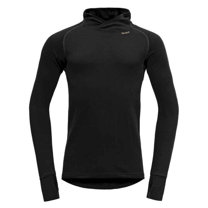 Sous-Vêtement Thermique 100% Laine Mérinos Homme - Chemise Manches Longues Douce Anti-Odeurs Pour Randonnée, Chasse Et Activités Extérieures