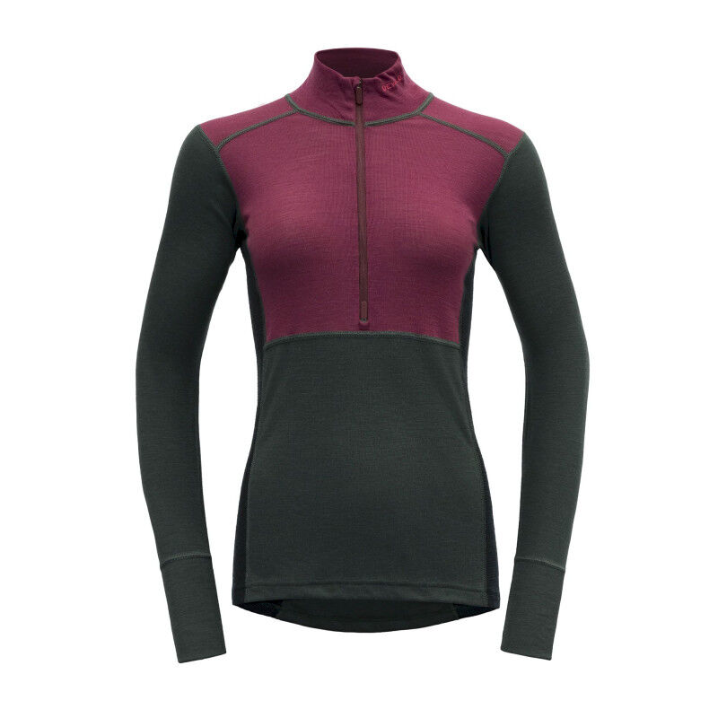 Devold Lauparen Merino 190 Zip Neck - Intimo lana merinos - Donna | Hardloop