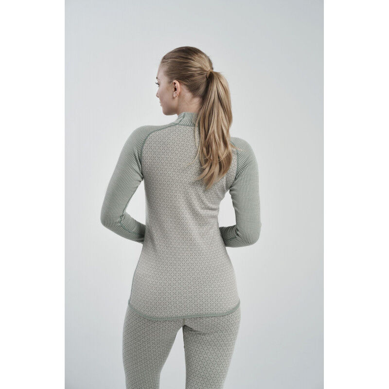 Devold Kvitegga Merino 230 Cross Neck - Merinounterwäsche - Damen | Hardloop