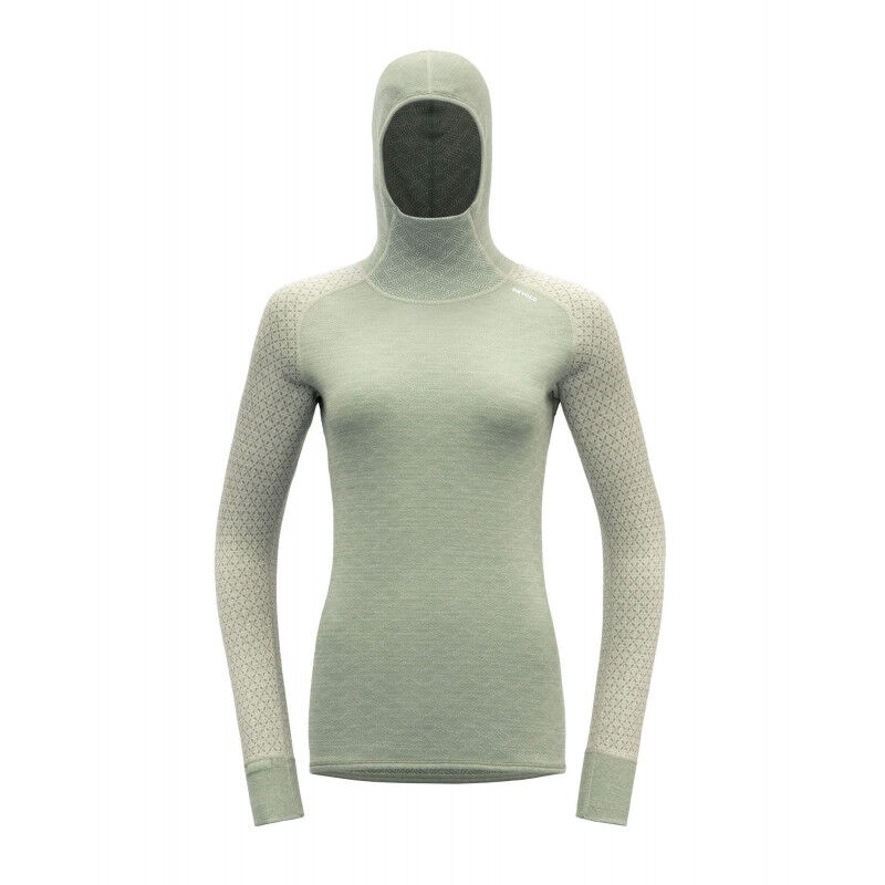Devold Kvitegga Merino 230 Hoodie - Ropa interior merino - Mujer | Hardloop