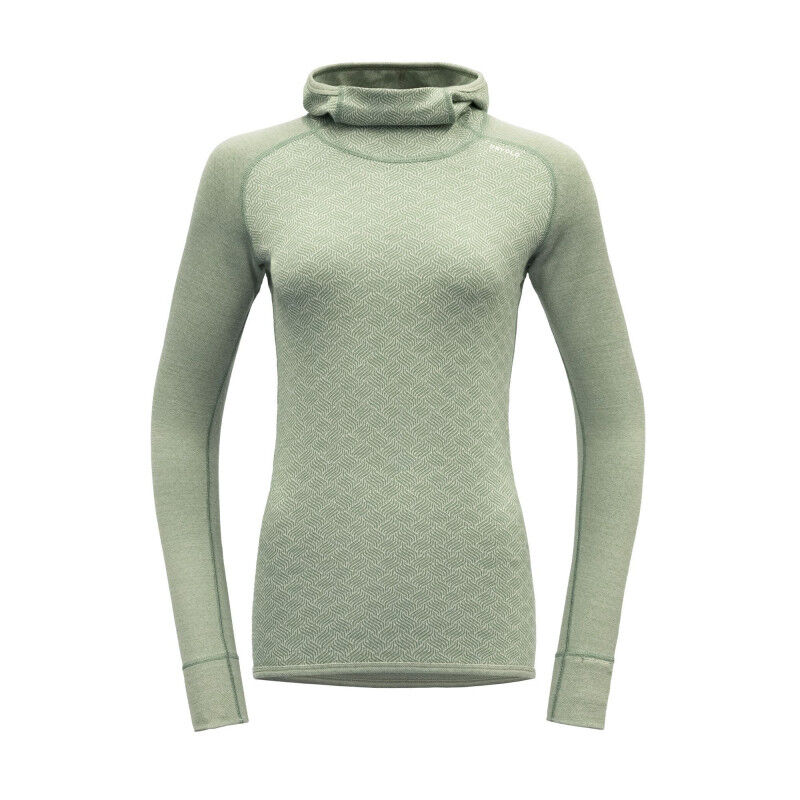 Devold Kvitegga Merino 230 Hoodie - Ropa interior merino - Mujer | Hardloop