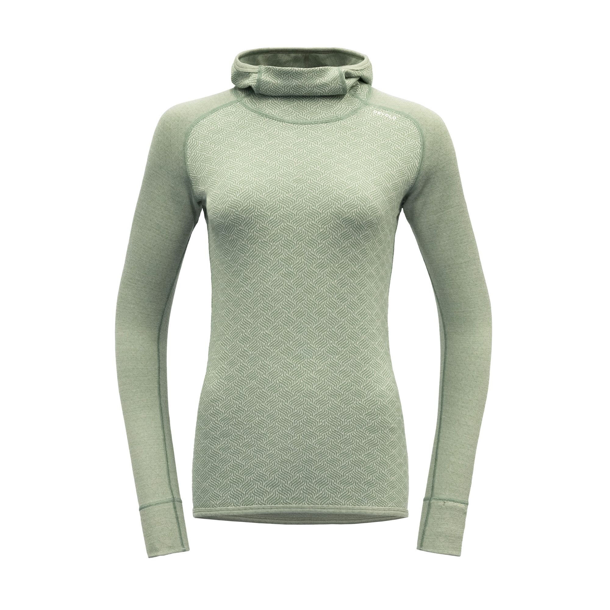 Devold Kvitegga Merino 230 Hoodie - Intimo lana merinos - Donna | Hardloop