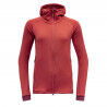 Devold Nibba Merino Jacket Hood - Dámská fleesová mikina | Hardloop