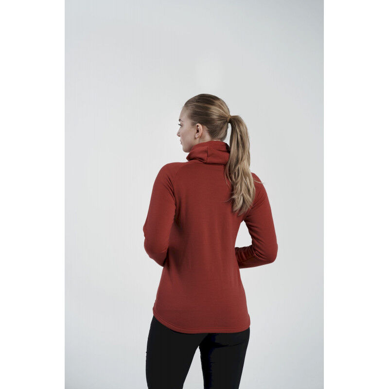 Devold Nibba Merino Jacket Hood - Forro polar de lana merina - Mujer | Hardloop
