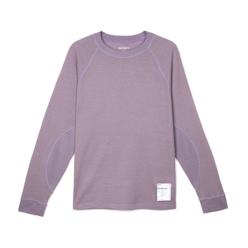 Satisfy Running CloudMerino Waffle Base Layer - T-shirt en laine mérinos | Hardloop