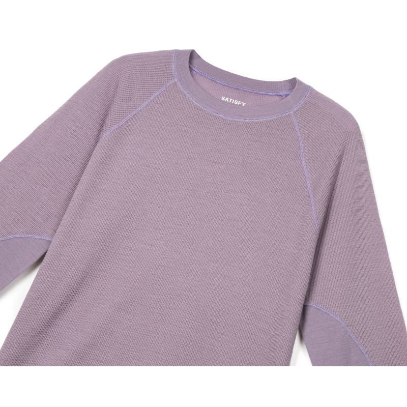 Satisfy Running CloudMerino Waffle Base Layer - Camiseta de lã merino | Hardloop