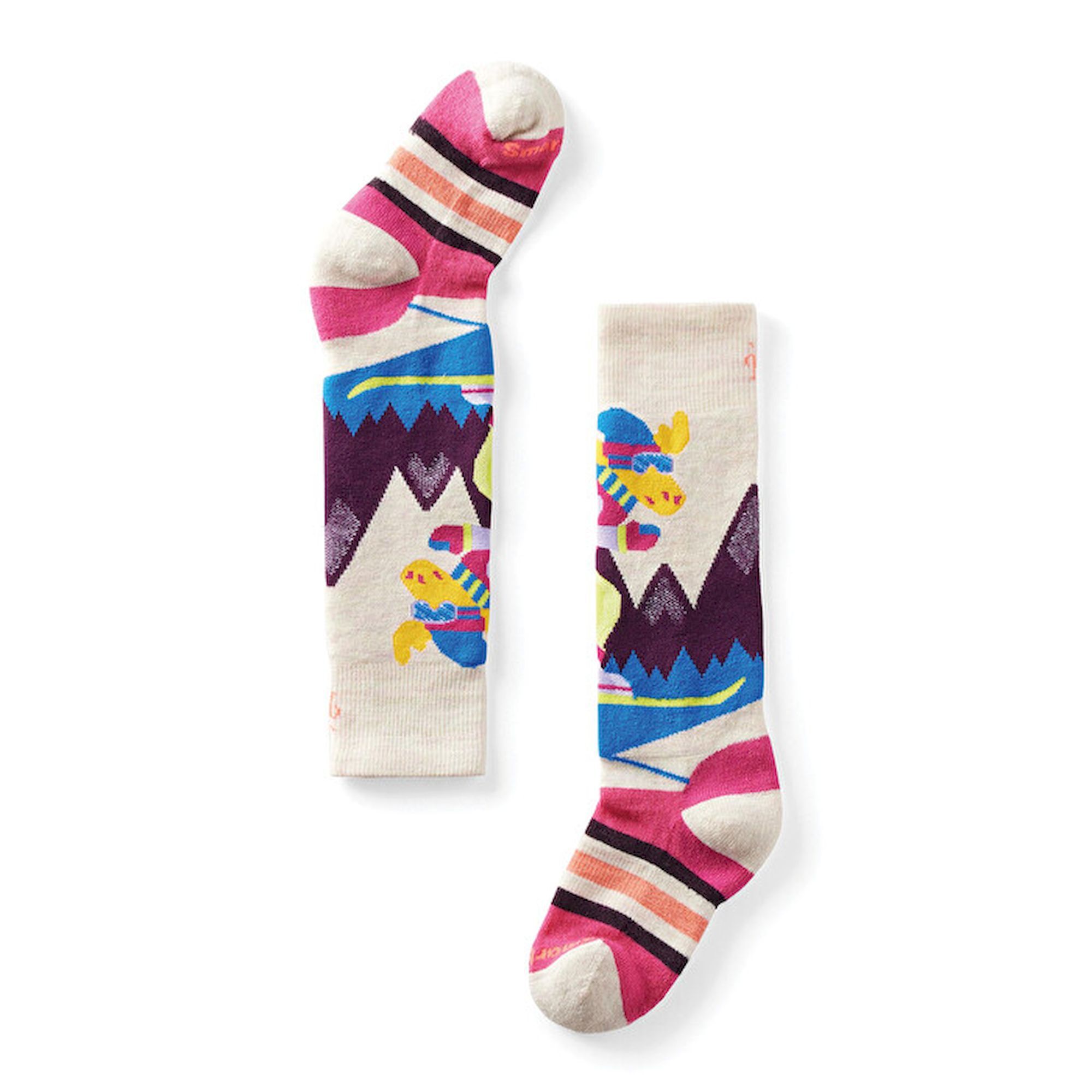 Smartwool Wintersport Full Cushion Mountain Moose Pattern OTC Socks - Calcetines de merino - Niños | Hardloop