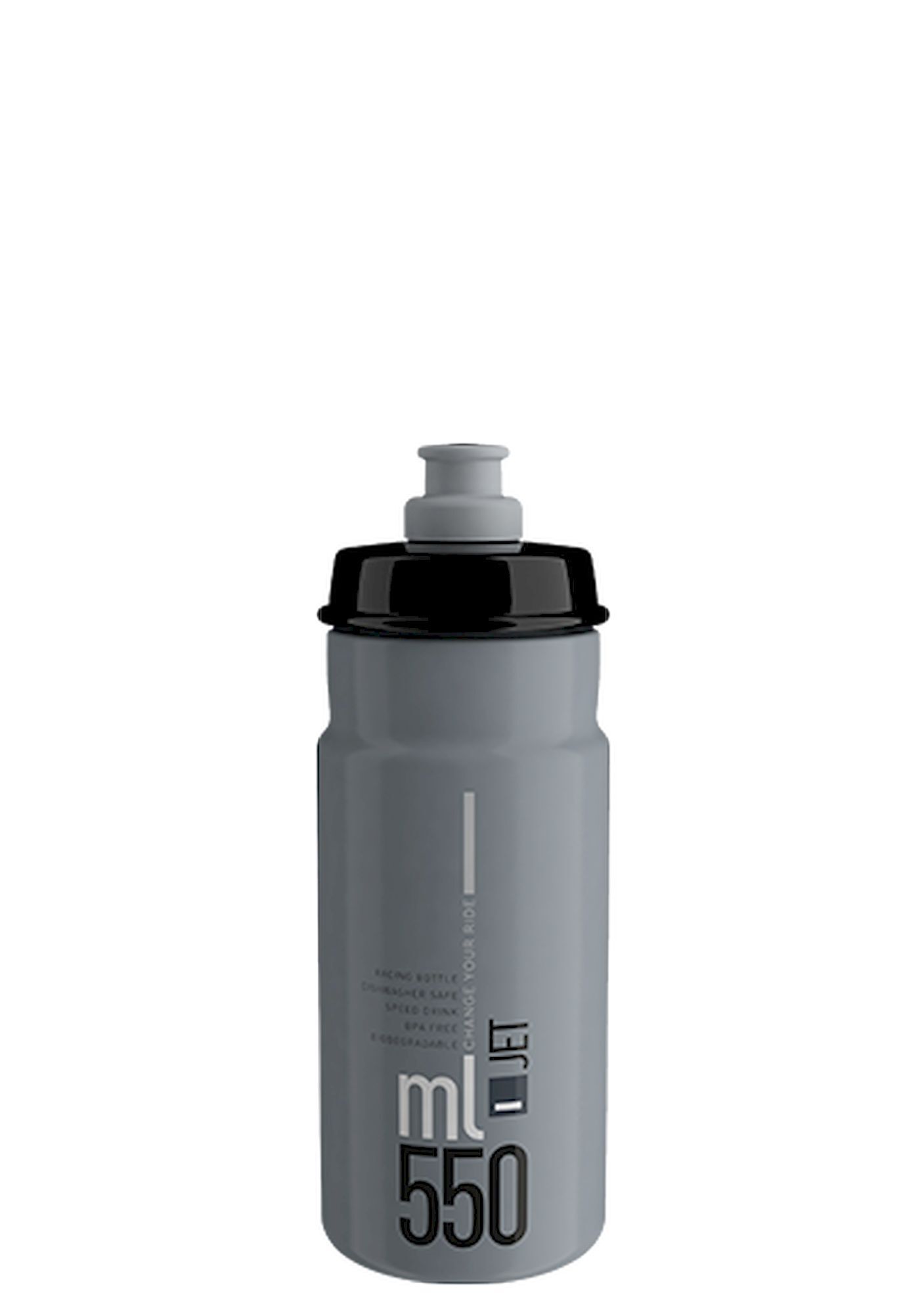 Elite Elite Bidon Jet Noir - Water bottle | Hardloop