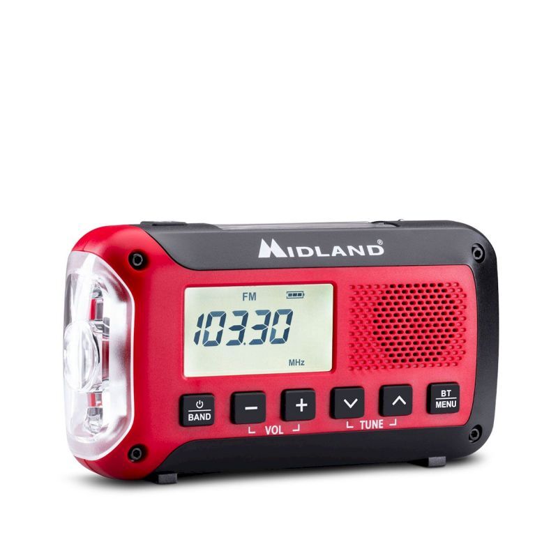 Midland ER250 BT Emergency Bluetooth Radio | Hardloop
