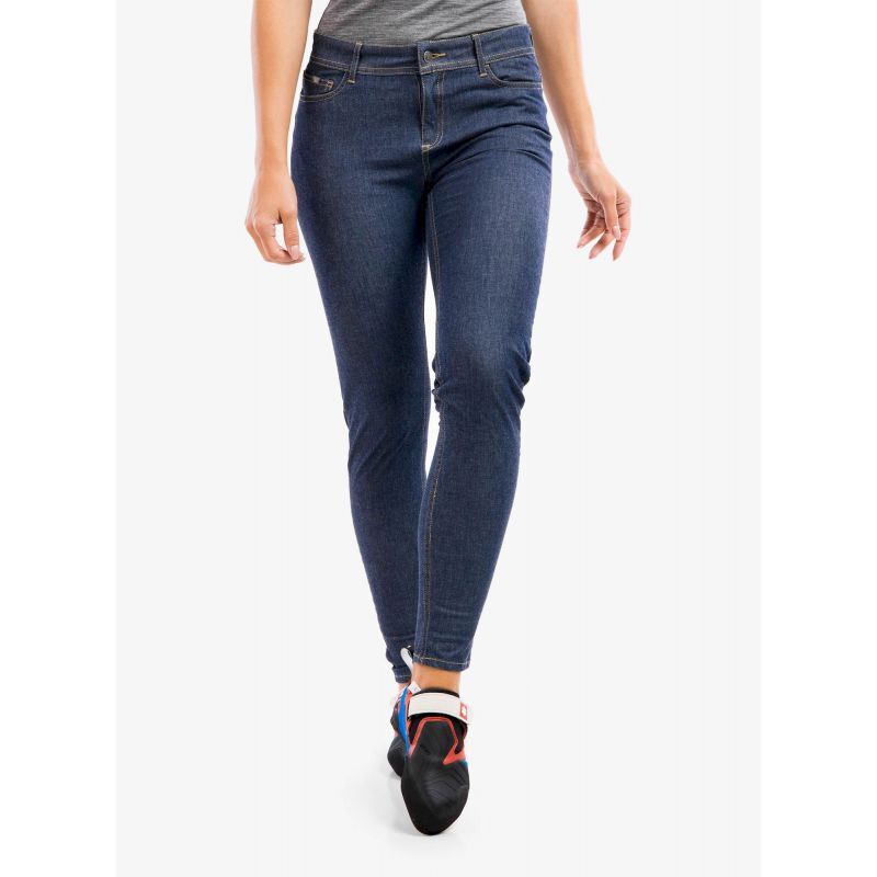 Snap Skinny Jean Pants - Trousers - Women's | Hardloop