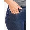Snap Skinny Jean Pants - Spodnie damskie | Hardloop