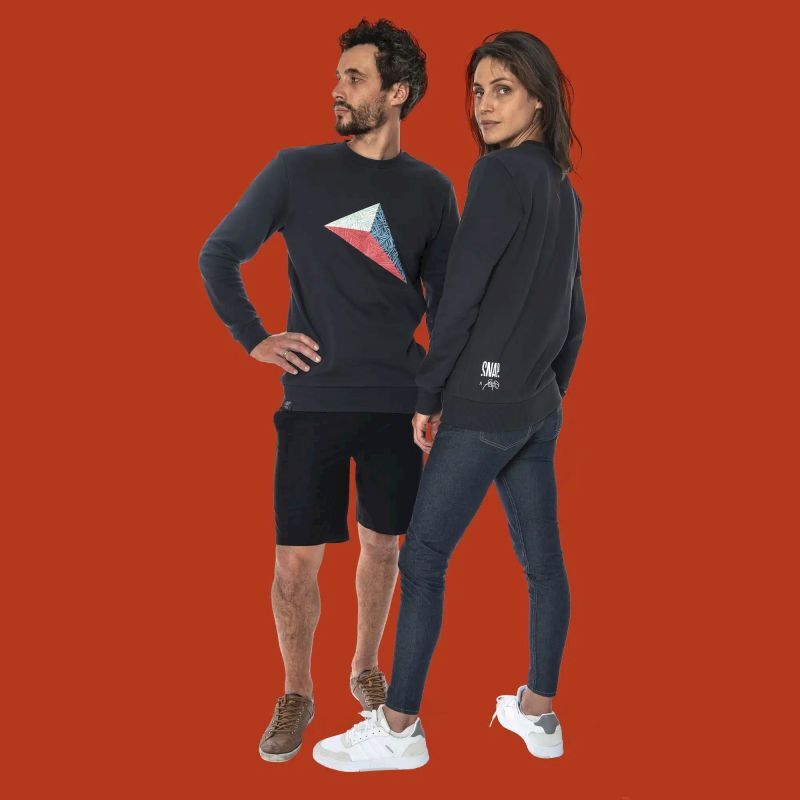 Snap Astro Sweater - Sweatshirt sem capuz | Hardloop