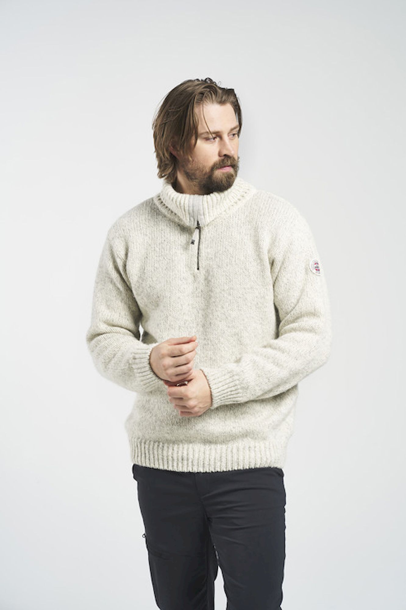 Devold Nansen Sweater Zip Neck - Sweter | Hardloop