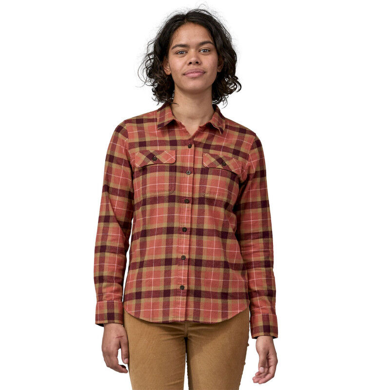 Patagonia L S Organic Cotton MW Fjord Flannel Shirt Overhemd Dames