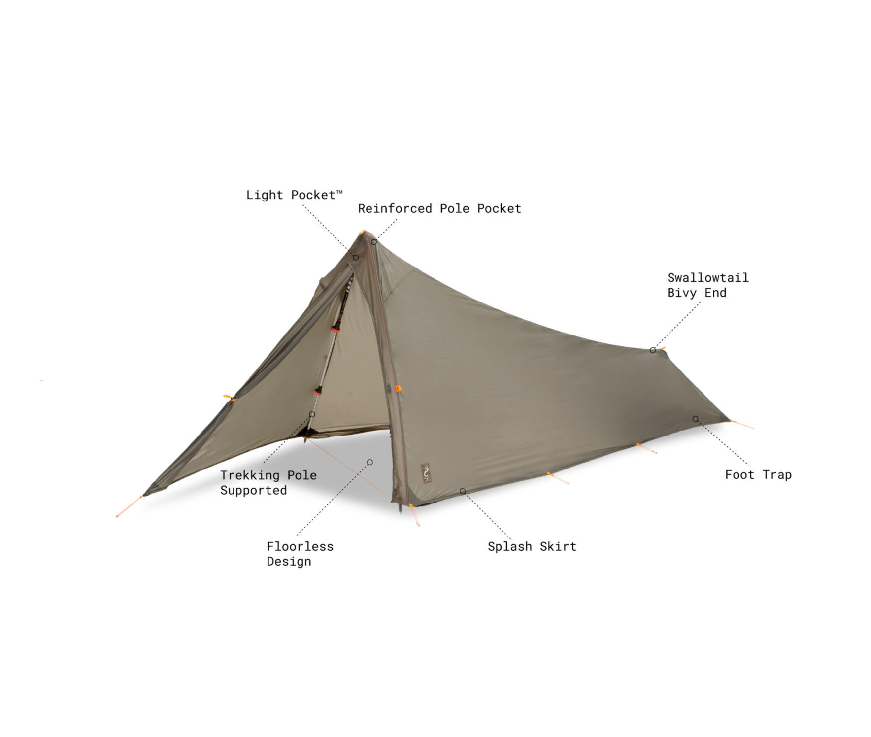 Nemo - Spike 1P - Tenda da campeggio