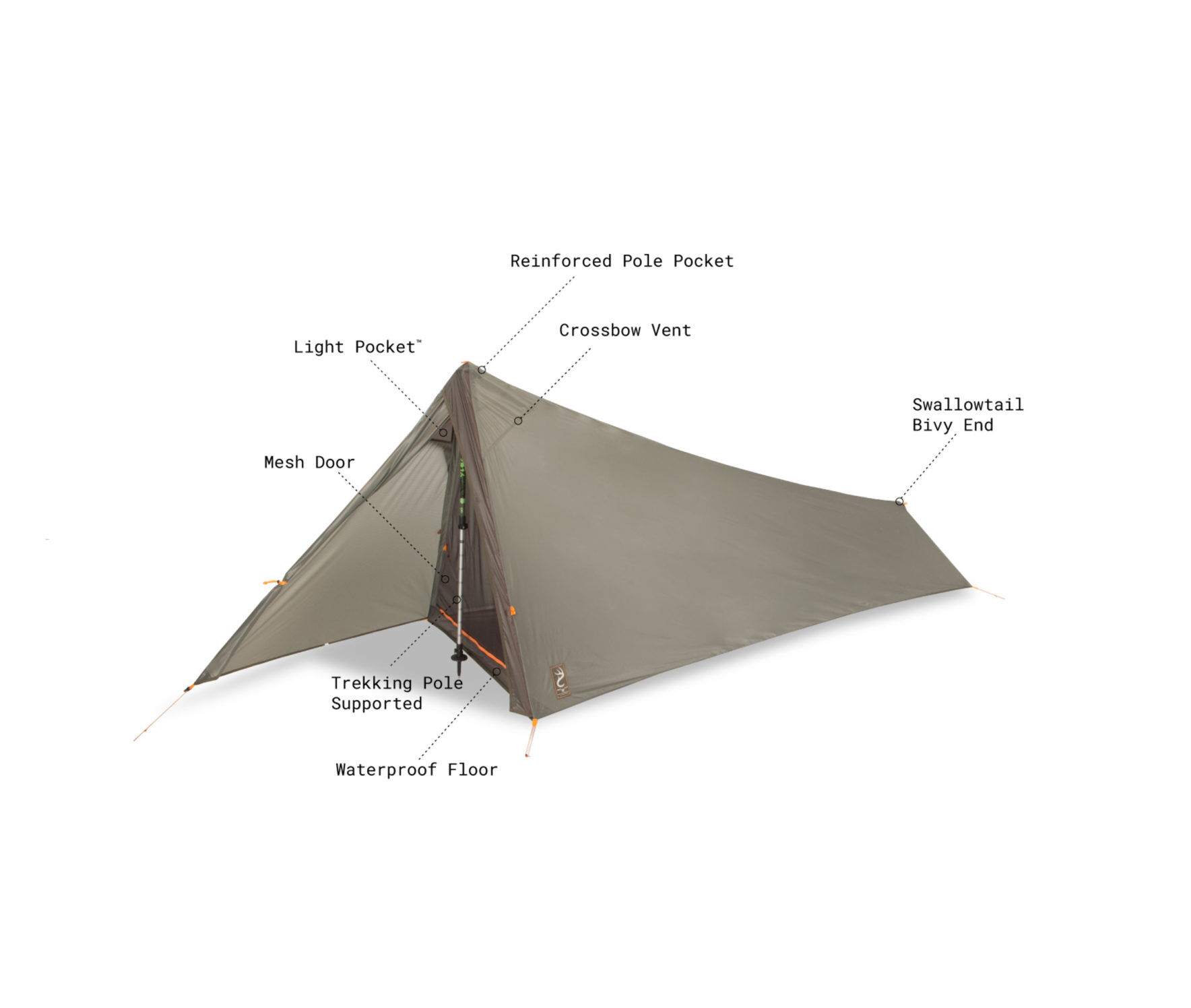 Nemo - Spike Storm 1P - Tenda da campeggio