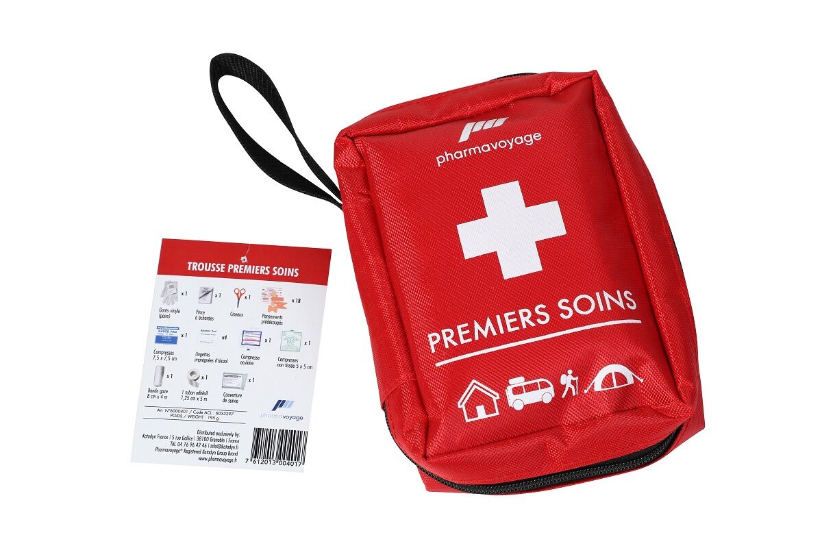 Pharmavoyage Trousse de secours Premiers soins (produits de soins intégrés) | Hardloop