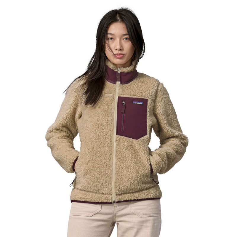 women's retro x fleece coat