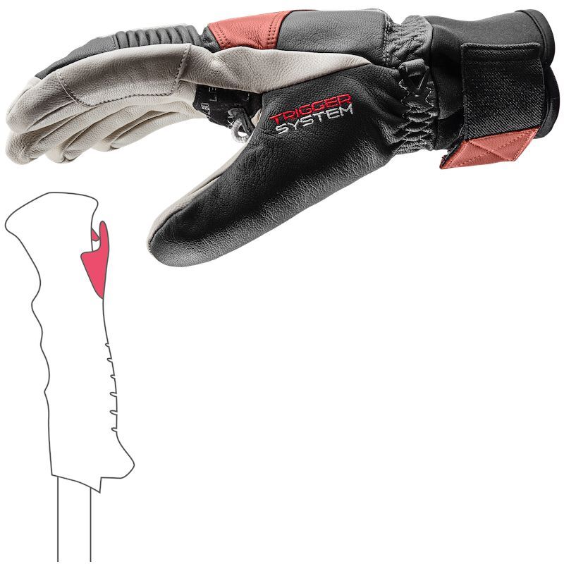 Leki Patrol 3D - Gants ski | Hardloop