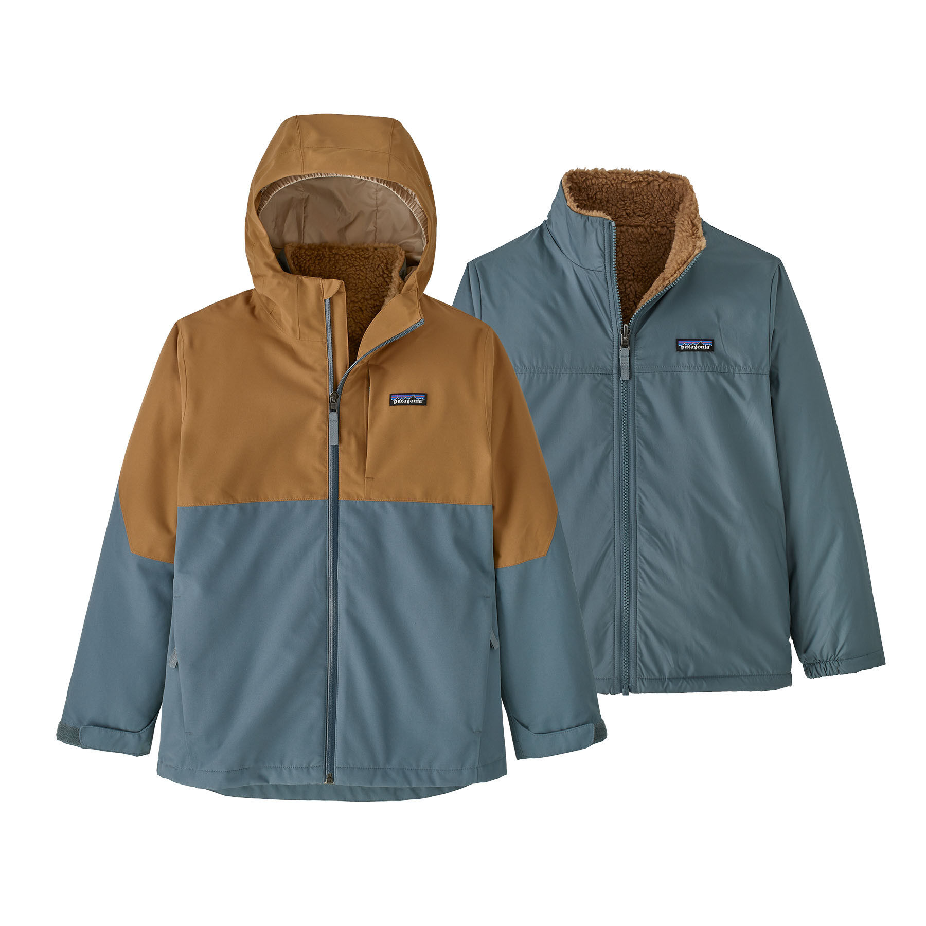 Patagonia Boys' 4-in-1 Everyday Jkt - Vinterjakke