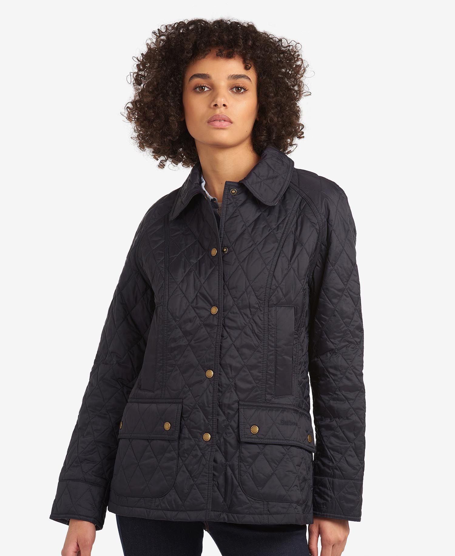 Barbour quilted jacket store dam