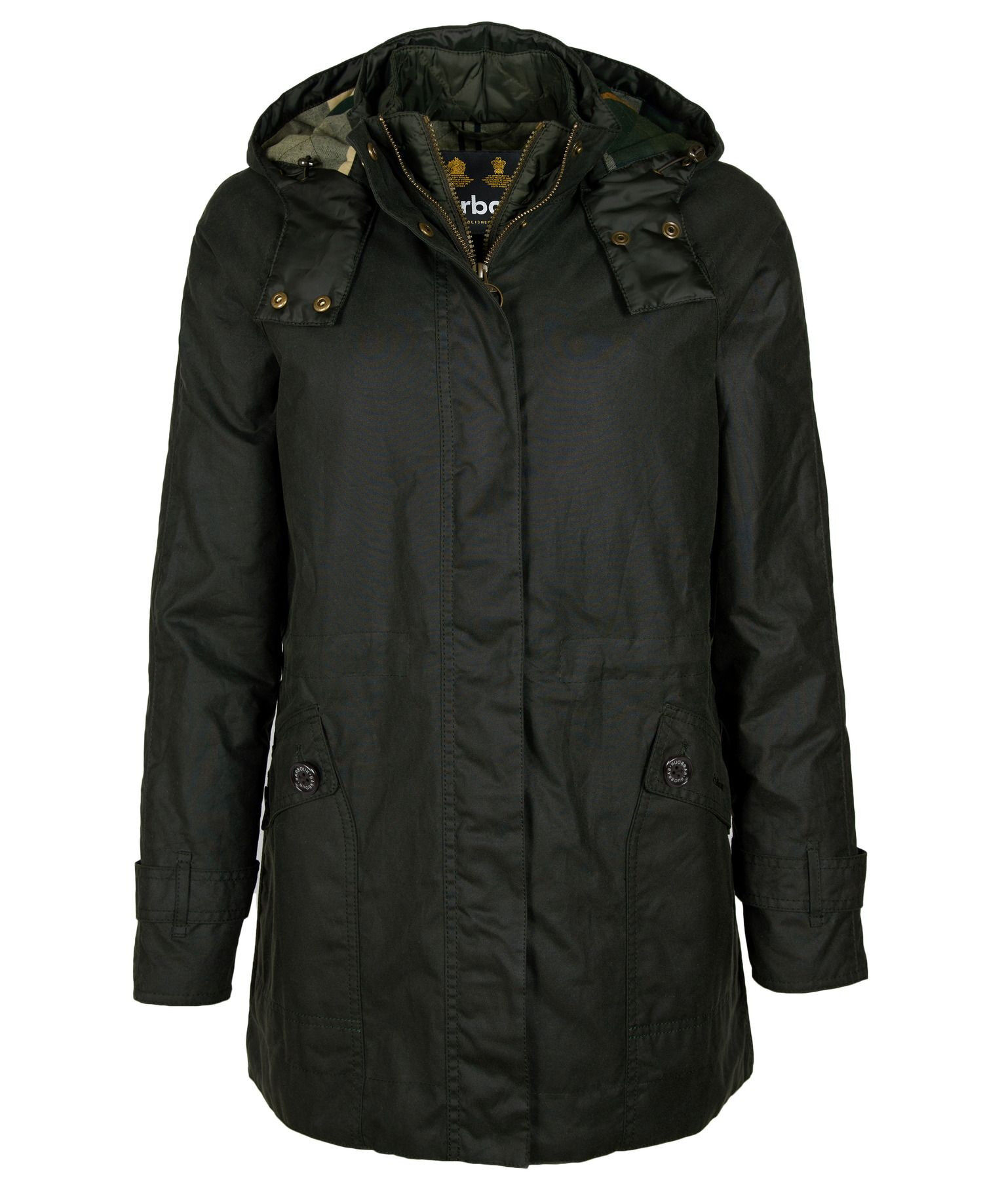 Barbour Cannich Wax Jacket - Parka - Mujer | Hardloop