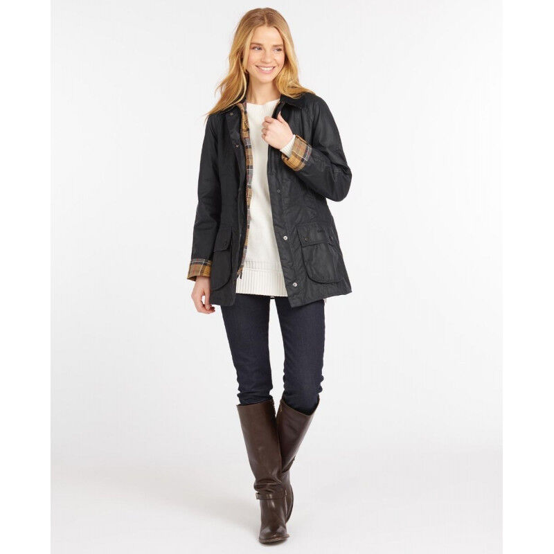 Barbour Beadnell Wax Jacket - Jakke - Damer | Hardloop