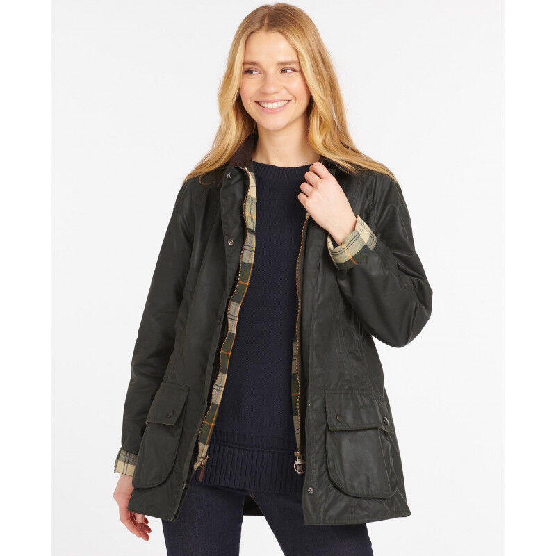 Beadnell Wax Jacket - Chaqueta - Mujer