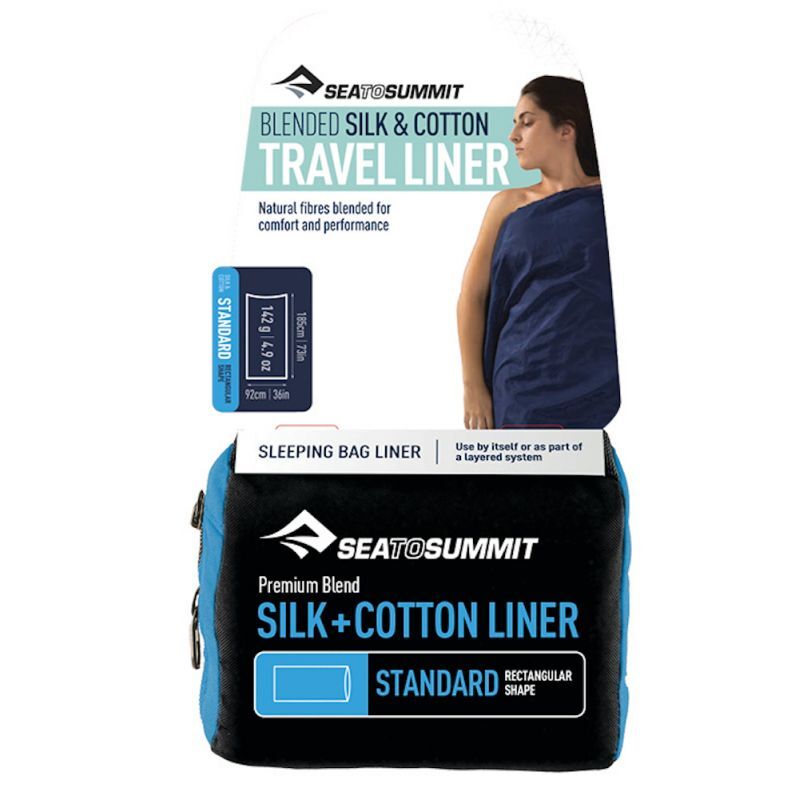 Sea To Summit Soie Coton - Lençol para saco-cama | Hardloop