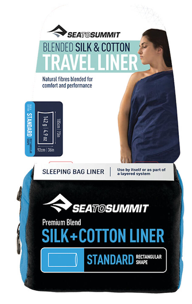 Sea To Summit - Silk + Cotton Liner - Hüttenschlafsack