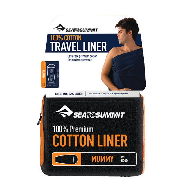 Sea To Summit Coton Mummy Tapered - Vložka do spacáku | Hardloop