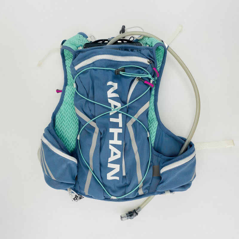 Nathan VaporShadow 11L - Zaino trail running di seconda mano - Donna - Blu - L/XL | Hardloop