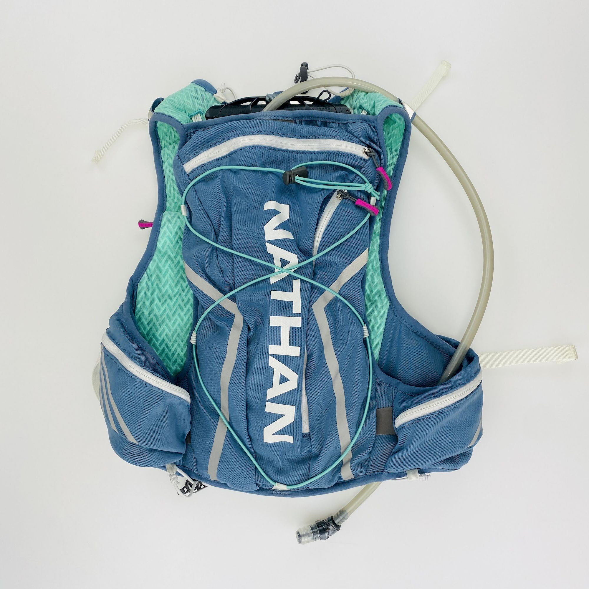 Nathan VaporShadow 11L - Second Hand Trail running backpack - Women's - Blue - L/XL | Hardloop