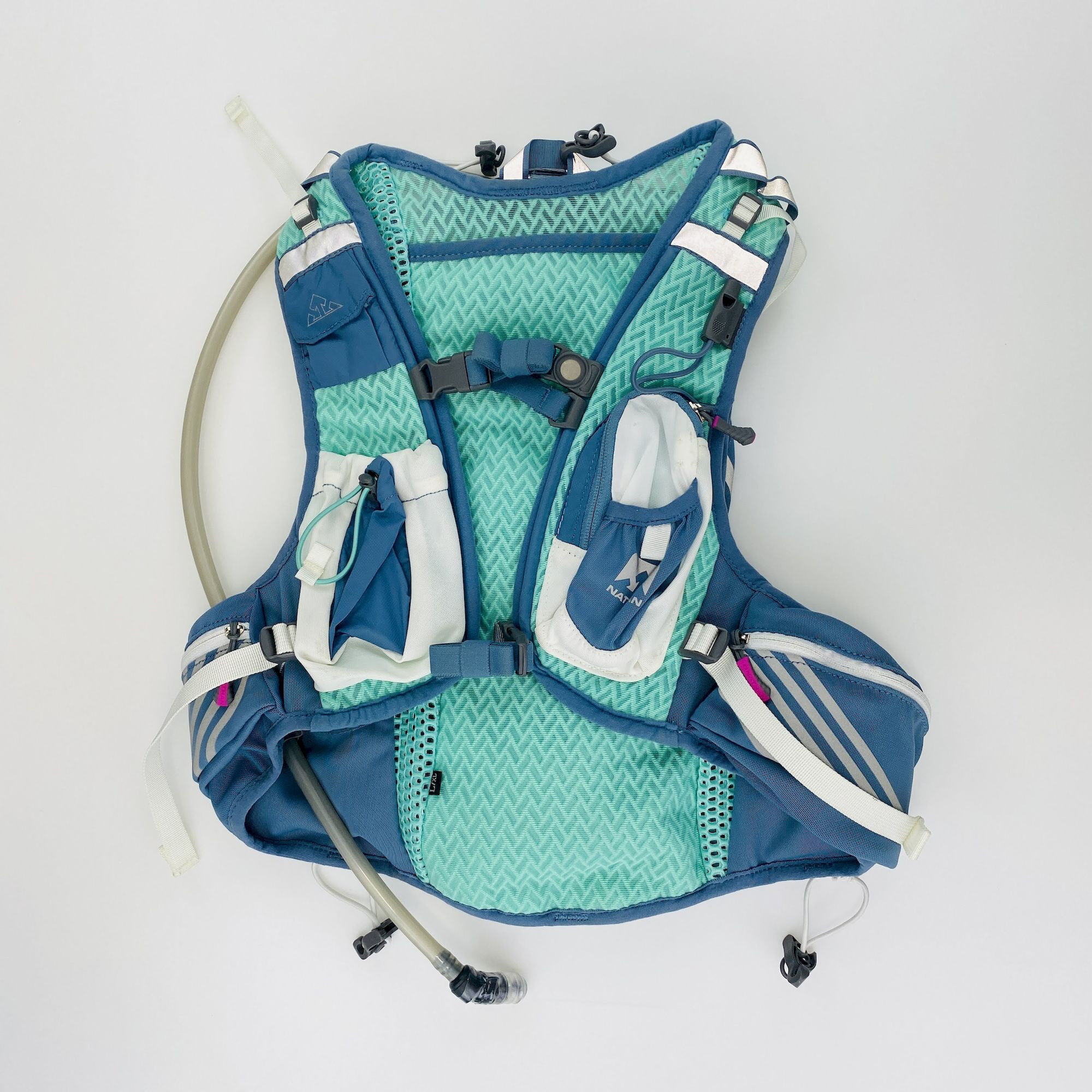 Nathan VaporShadow 11L - Zaino trail running di seconda mano - Donna - Blu - L/XL | Hardloop