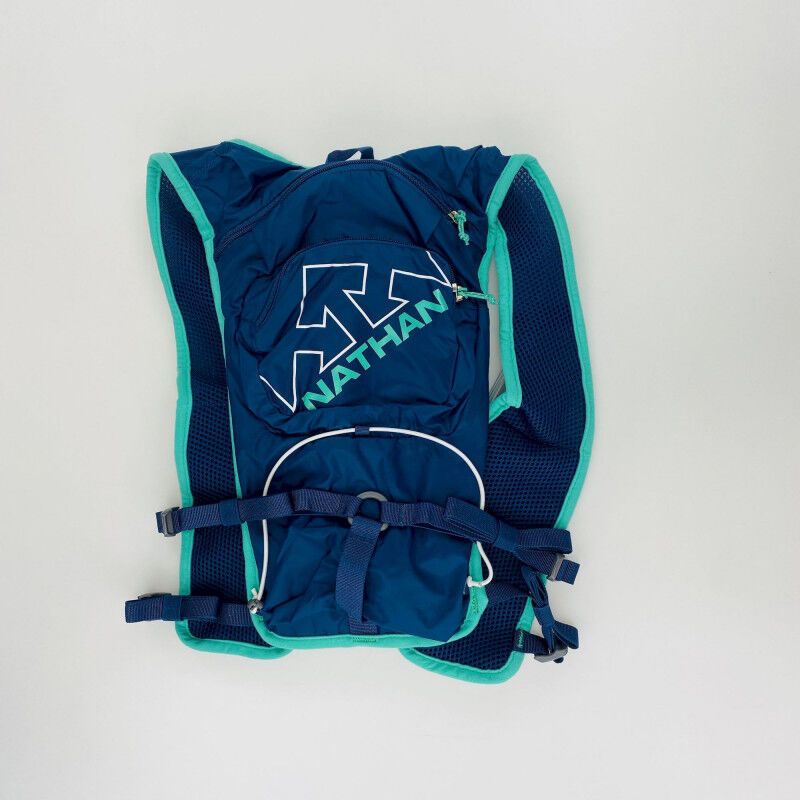 Nathan QuickStart 6L (1.5L Bladder Included) - Zaino trail running di seconda mano - Blu - Taglia unica | Hardloop