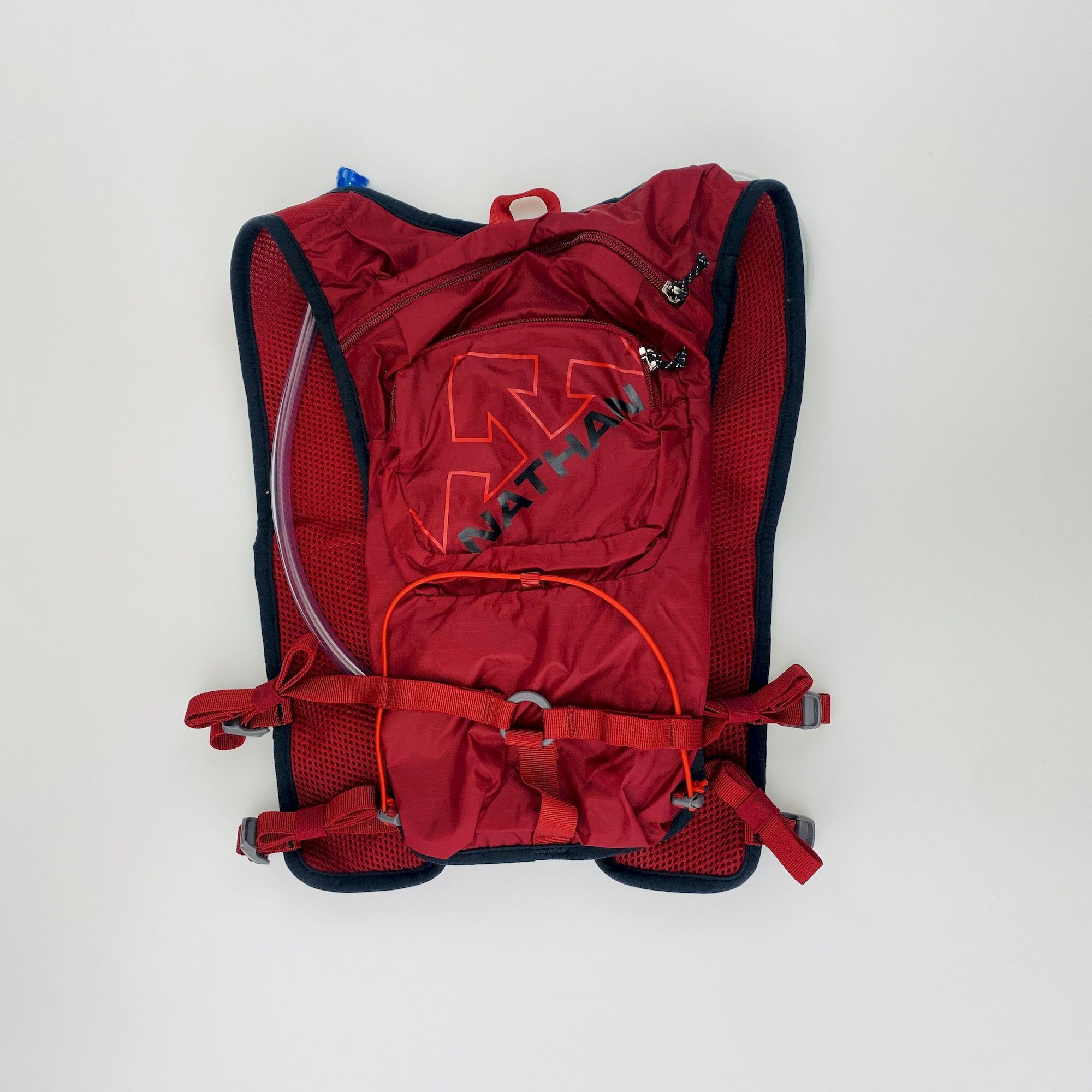 Nathan QuickStart 6L (1.5L Bladder Included) - Second Hand Trail running backpack - Red - One Size | Hardloop
