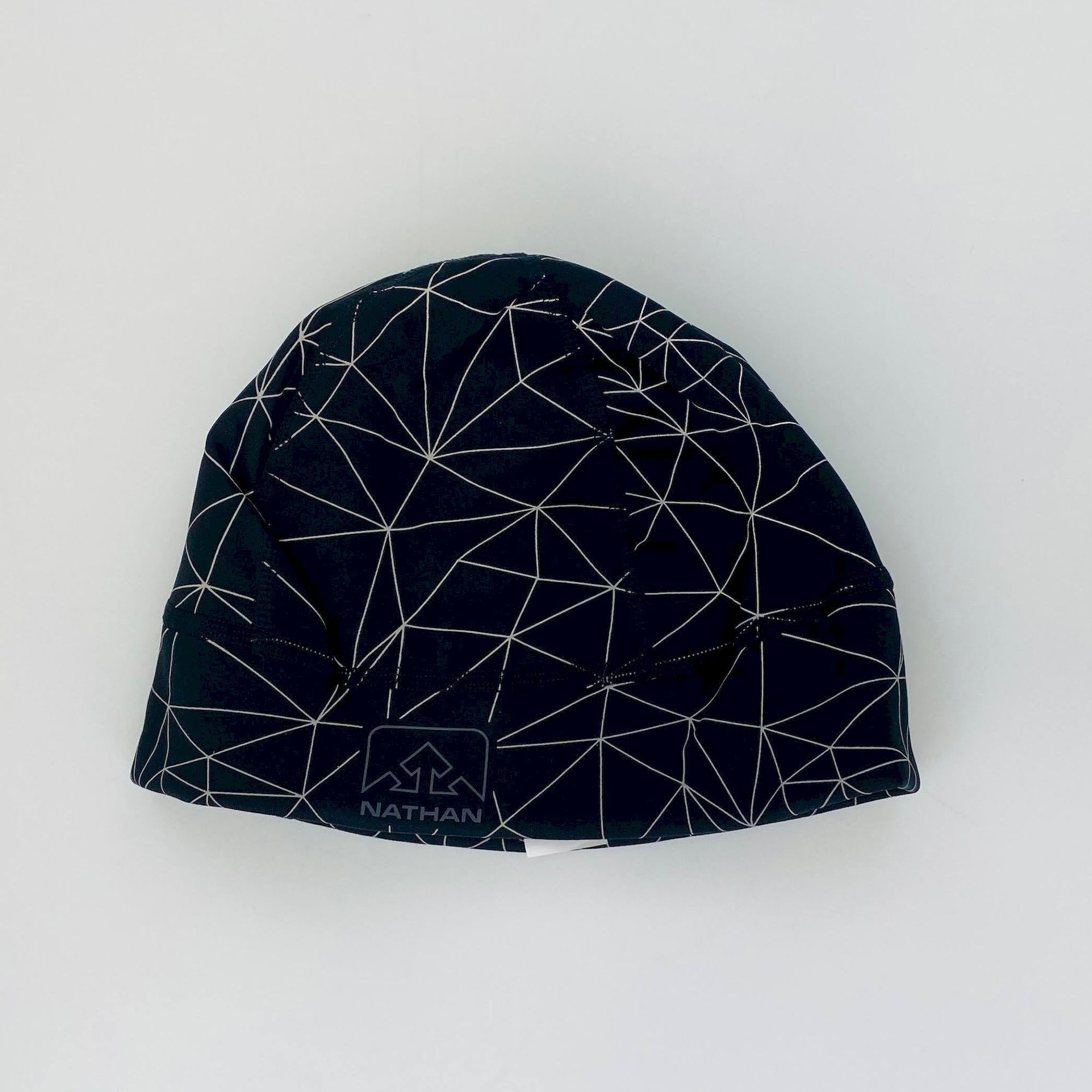 Nathan HyperNight Reflective Pony-Tail - Second Hand Beanie - Black - One Size | Hardloop