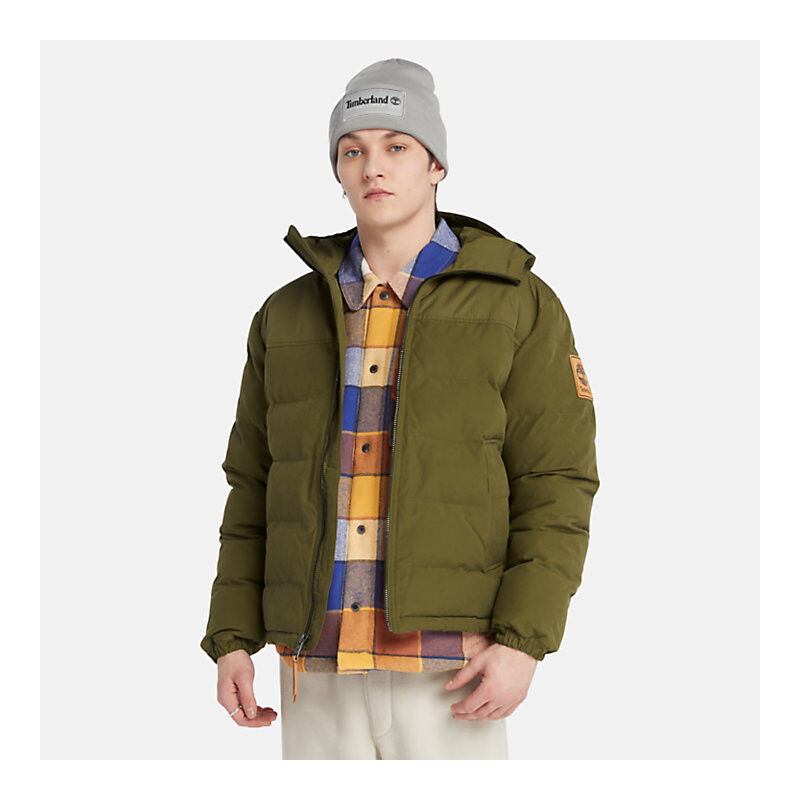 Timberland DWR Welch Mountain Hooded Puffer Jacket - Takki - Miehet | Hardloop
