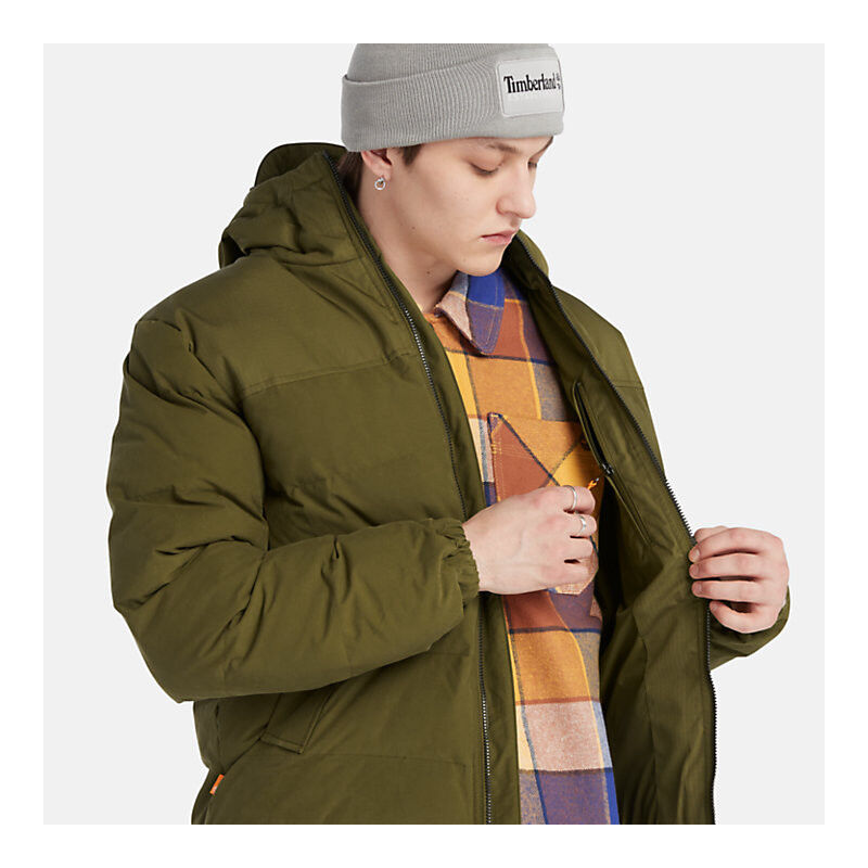 Timberland DWR Welch Mountain Hooded Puffer Jacket - Kurtka męska | Hardloop
